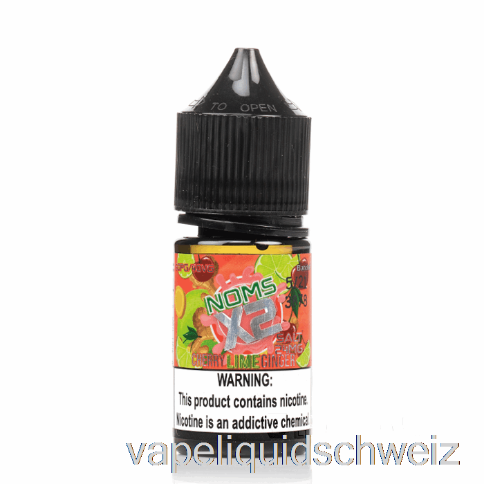 Kirsch-Limetten-Ingwer-Salz – Nomenon E-Liquids – 30 Ml, 24 Mg Vape Ohne Nikotin